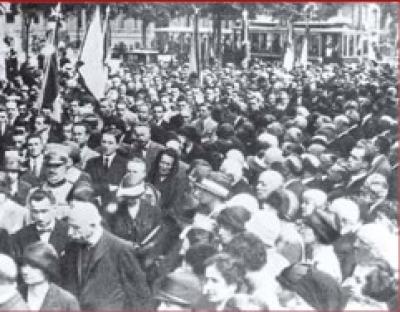 6 luglio 1925, Torino. Funerali di Pier Giorgio. 